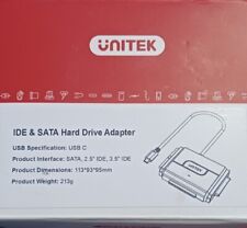 Usado,  Adaptador de disco duro externo convertidor USB C a IDE y SATA tipo C segunda mano  Embacar hacia Mexico