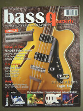 Bass Quarterly 6/2012 Duesenberg Eagles Bass Fender Select KD Phenomenon Ibanez comprar usado  Enviando para Brazil