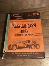 Galion 118 motor for sale  Spencer