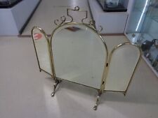 Vintage brass mirrored for sale  BANBURY