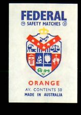 Matchbox label australia for sale  Shipping to Ireland