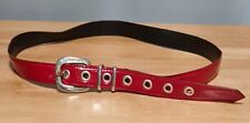 Maxmara belt red for sale  WOKING