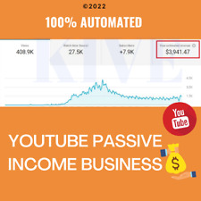 Automated youtube business for sale  LONDON