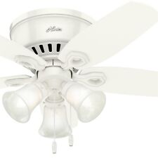 snow indoor white fan ceiling for sale  Carol Stream