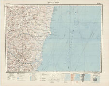 Mapas topográficos militares soviéticos russos - TEOFILO OTONI (Brasil), ed.1962 comprar usado  Enviando para Brazil
