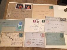 Sobres y tarjetas 8 artículos de historia postal como se muestra A9422 segunda mano  Embacar hacia Mexico