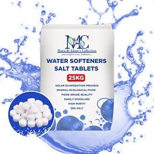 Water Softener Salt Tablet 25Kg Food Grade Quality Water Softening British, used for sale  Shipping to South Africa