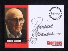 Used, 2005 The Sopranos Authentic Dominic Chianese as Corrado Junior Soprano Auto for sale  Shipping to South Africa