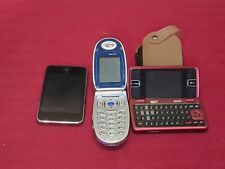 Old Used Cell Phones Lot of 3 Untested Apple iPod, Ver-LG, Ver-LG for sale  Shipping to South Africa