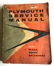Plymouth service manual for sale  Harbeson
