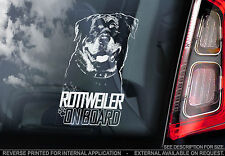Rottweiler car window for sale  NOTTINGHAM