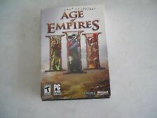 Age of Empires III 3 Jogo de PC 2005 Edição Completa 3 Discos com Manual e Chave FR SP comprar usado  Enviando para Brazil