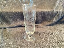 Vintage tall etched for sale  Hartland