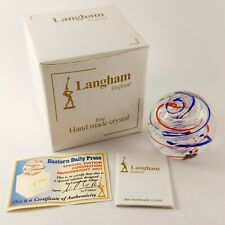 Langham glass paperweight for sale  NORWICH