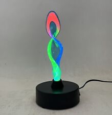 LumiSource 12.5” Plasma Sculptured Electra Art Lamp Colorful Helix Vintage for sale  Shipping to South Africa