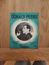 Donald peers album for sale  DAWLISH