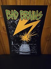 Pôster Bad Brains proibido em DC NYHC leeway Cro Mags puro terror punk desajustado comprar usado  Enviando para Brazil