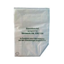 Usado, Bolsa De Aspiradora Filtro De Fieltro Para VORWERK > Kobold 135 / 136 < (6035) segunda mano  Embacar hacia Argentina