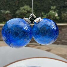 Blue crackle glass for sale  Irvine