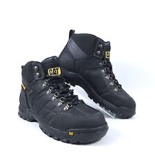 Bota de trabalho Cat Footwear masculina tamanho 9,5 limiar largo impermeável biqueira de aço, preta comprar usado  Enviando para Brazil