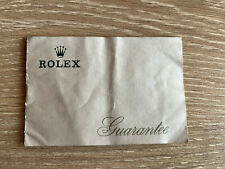 Rolex guarantee blank usato  Forli