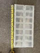 Compartment storage box for sale  CREWE