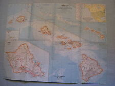 Vintage hawaii map for sale  Desoto