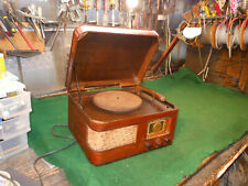 Antique Crosley radio & turntable Model No. 56-TP-L art deco tube Works R for sale  Shipping to South Africa
