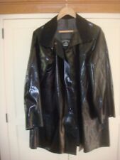 Black oilskin raincoat for sale  SHREWSBURY