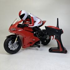 Motocicleta oficial Ducati 1299 Panigale para motociclista y control remoto 12" juguete bicicleta de radiocontrol segunda mano  Embacar hacia Mexico