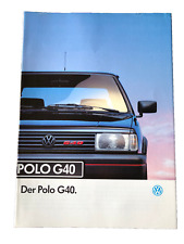 Brochure brochure volkswagen d'occasion  Expédié en Belgium