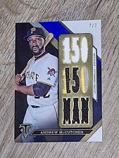 2016 Topps Triple Threads /3 Patch Andrew McCutchen "150 150 Man" SP Safira  comprar usado  Enviando para Brazil