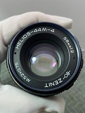 USSR Vintage Lens HELIOS 44M-4  f2/58mm Bokeh PORTRAIT M42 mount ZENIT ✅SERVISED, used for sale  Shipping to South Africa