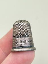 Solid silver thimble for sale  CHRISTCHURCH