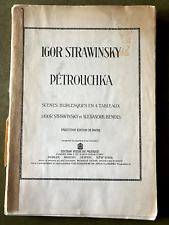 Stravinsky petrouchka pocket for sale  WORTHING