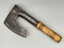 Used, Antique Vintage Hand Forged 2.5 lb Bearded Side Axe Wood Chopper Old Tool for sale  Shipping to South Africa
