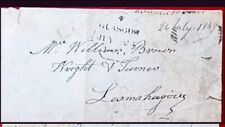 Antiga Carta Circulada INGLESA. GRANDE TEXTO 1849  comprar usado  Brasil 