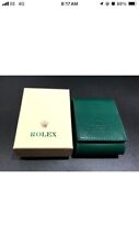 Rolex green leather for sale  CHESTERFIELD