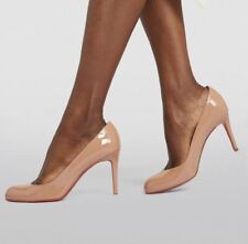 Christian Louboutin Simple pump  nude patent heels UK5 /eu 38 for sale  Shipping to South Africa
