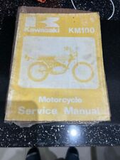 Kawasaki km100 service for sale  LIVERPOOL
