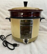 Usado, Vintage Sunbeam 9-13 Crocker-Cooker-Fritadeira Colheita Gold Works comprar usado  Enviando para Brazil