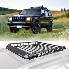 Used, Heavy Duty Roof Rack Cargo Carrier for Trip Luggage Basket Rooftop Vacation Jeep for sale  New Castle