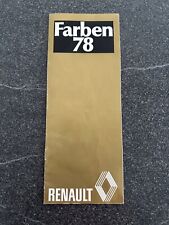 Farben 1978 renault gebraucht kaufen  Rutesheim