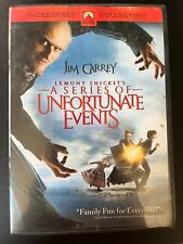 Uma série de eventos infelizes Jim Carrey completo ou largo * Tela ~ DVD muito bom comprar usado  Enviando para Brazil