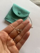 Tiffany heart necklace for sale  SOUTH CROYDON