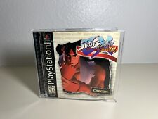 Street Fighter EX Plus Alpha (Sony PlayStation 1) en caja manual completo [LEER] segunda mano  Embacar hacia Argentina