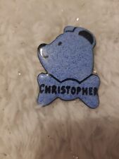 Christopher name blue for sale  SHEFFIELD