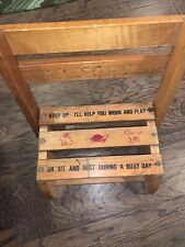 Vintage child wood for sale  Prattville