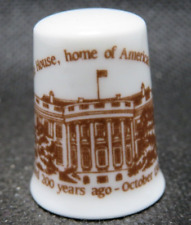Thimble collection white for sale  DEESIDE