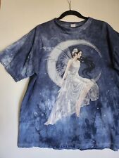 Vintage The Mountain Blue Fairy Moon T-Shirt Tee Large L segunda mano  Embacar hacia Argentina
